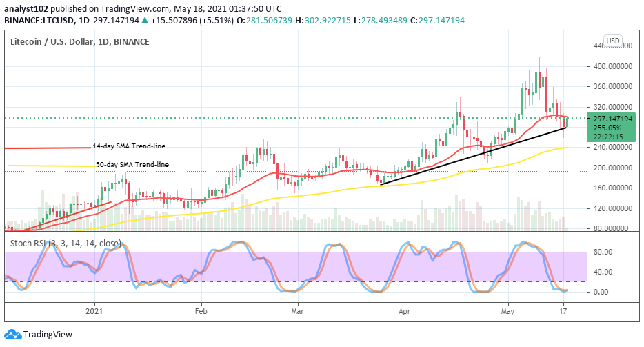 Litecoin (LTC/USD) Seemingly Sets on a Price Recovery Move