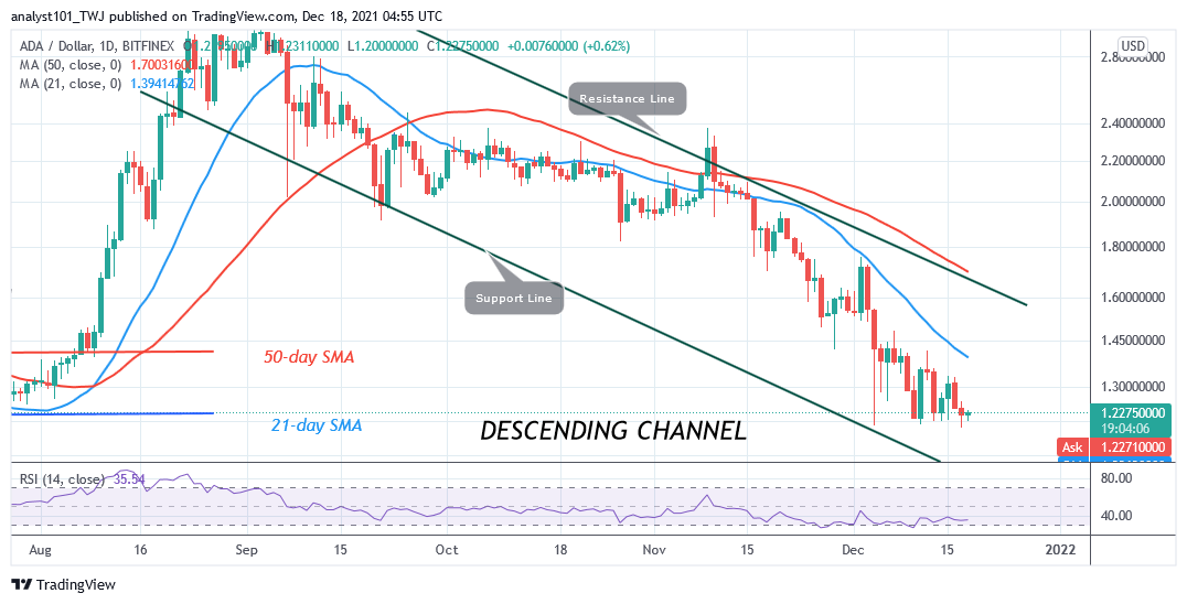 Cardano (ADA) Consolidates Above $1.20 Support, May Rebound Above $1.02