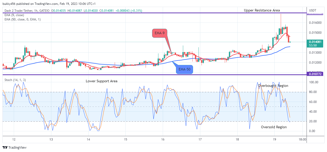Dash 2 Trade Price Prediction for Today, February 20: D2TUSD Price May Reach the $0.02000 Supply Mark amid Market Uncertainty