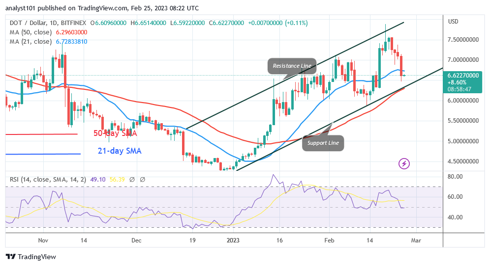 Polkadot Is in a Decline as It Targets the $6.00 Low