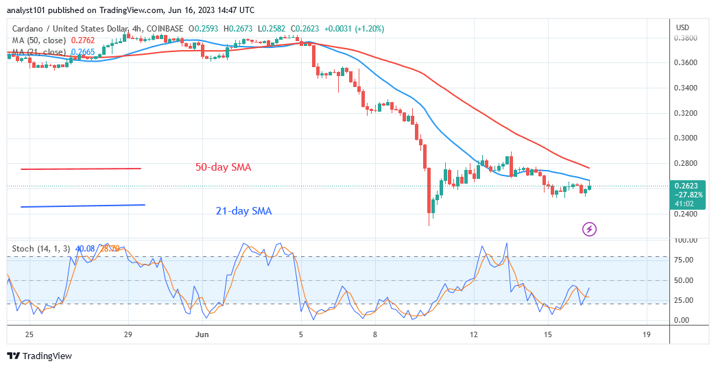  Cardano Declines Sharply as It Hovers above $0.24