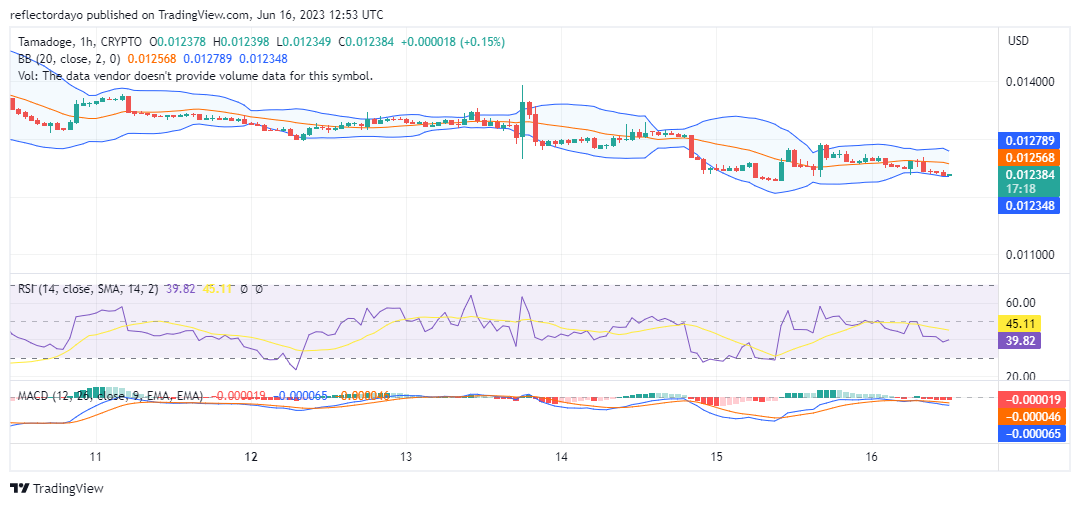 Tamadoge (TAMAUSD)'s Bullish Trend May Likely be Triggered at $0.01234