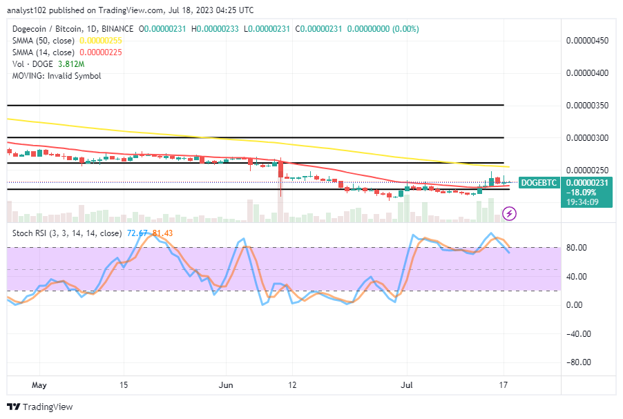 Dogecoin (DOGE/USD) Market Is Resorting to a Pit Stop, Conjecturing a Correction