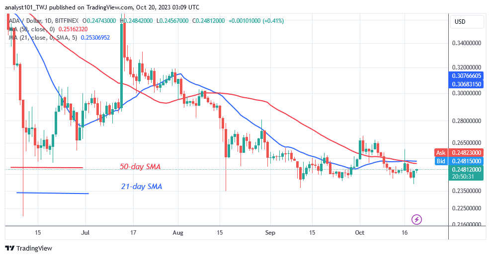 Cardano Drops as It Faces a Price Cap of $0.25