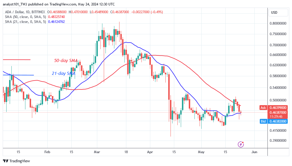Cardano’s Price Rebound Meets a Firm Rejection at $0.51