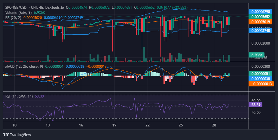 $SPONGE (SPONGE/USD): Coiled and Ready to Spring