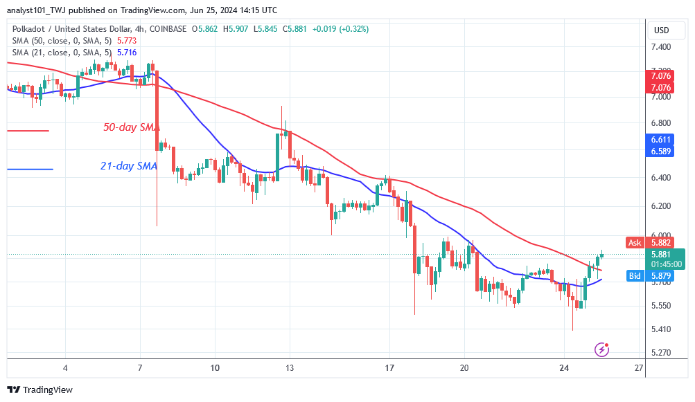 Polkadot Is in Decline but Faces More Rejection at $6.00