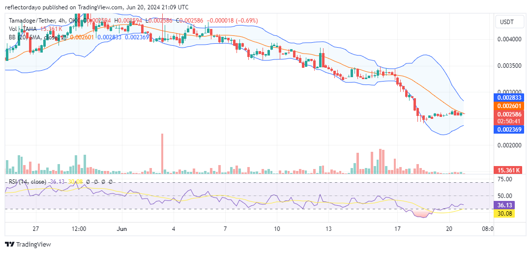 Tamadoge (TAMA/USD) Tumbles: Buy the Dip!