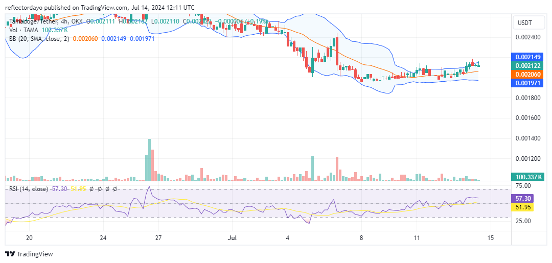 Tamadoge (TAMA/USD): Consolidates Near $0.002: Bullish Revival on the Horizon?