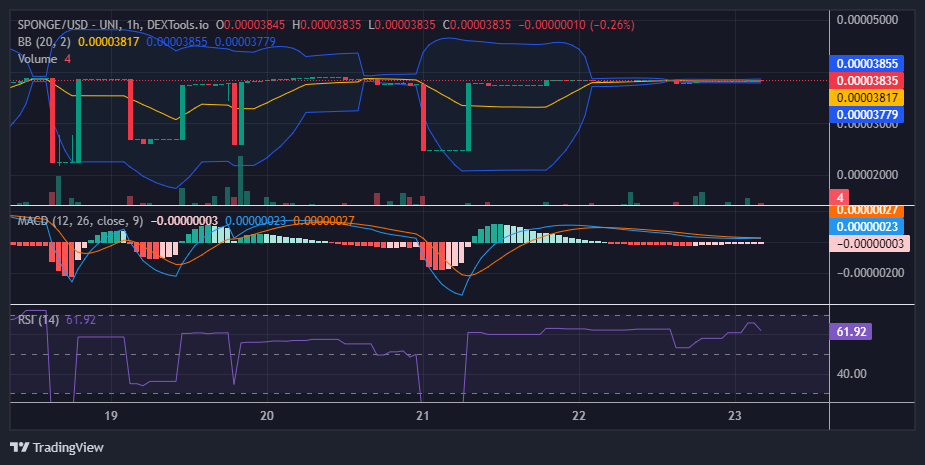 $SPONGE (SPONGE/USD): Stuck at $0.000038 - Will it Break Out?