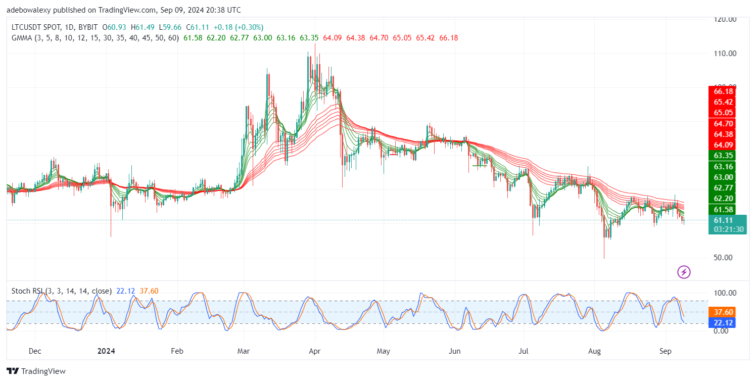 Litecoin (LTC) Price Prediction: LTC/USDT Tests a Technical Support
