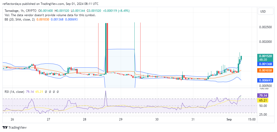 Tamadoge (TAMA/USD) Breaks Out: Bullish Momentum Gains Traction