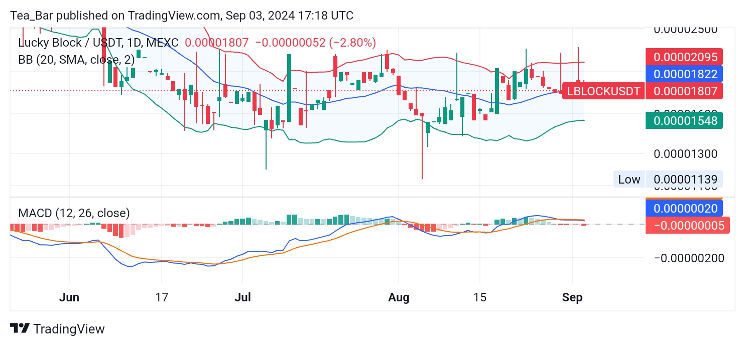 Lucky Block (LBLOCK) Showing Strong Support and Potential Upside