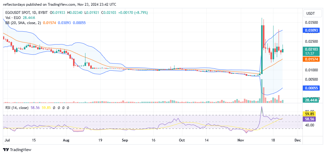 Top Trending Coins for Today, November 24: BTC, EGO, EVAN, MAD and DOGE
