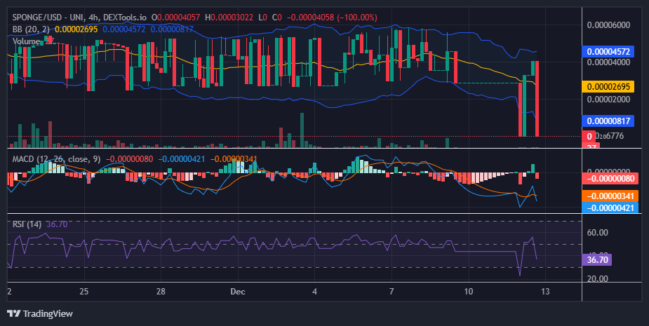 $SPONGE (SPONGE/USD) - Bullish Recovery Ignites