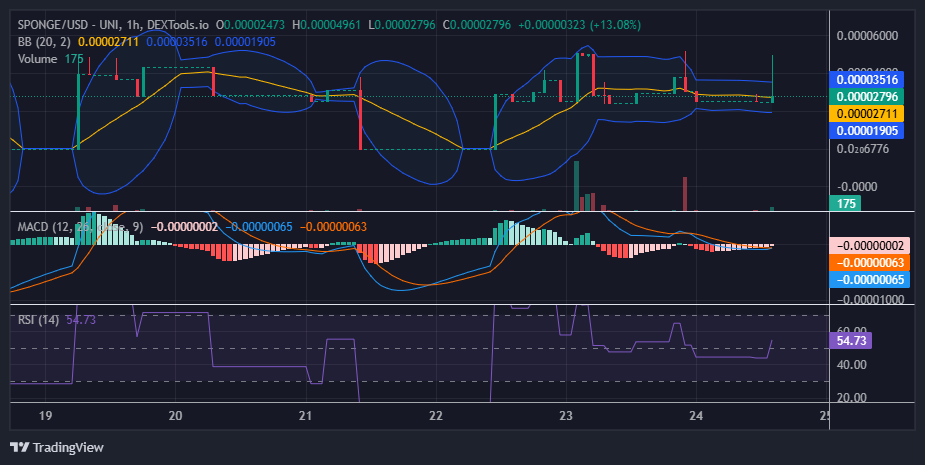 $SPONGE (SPONGE/USD): Stability Near $0.00003 Signals Potential Breakout Ahead