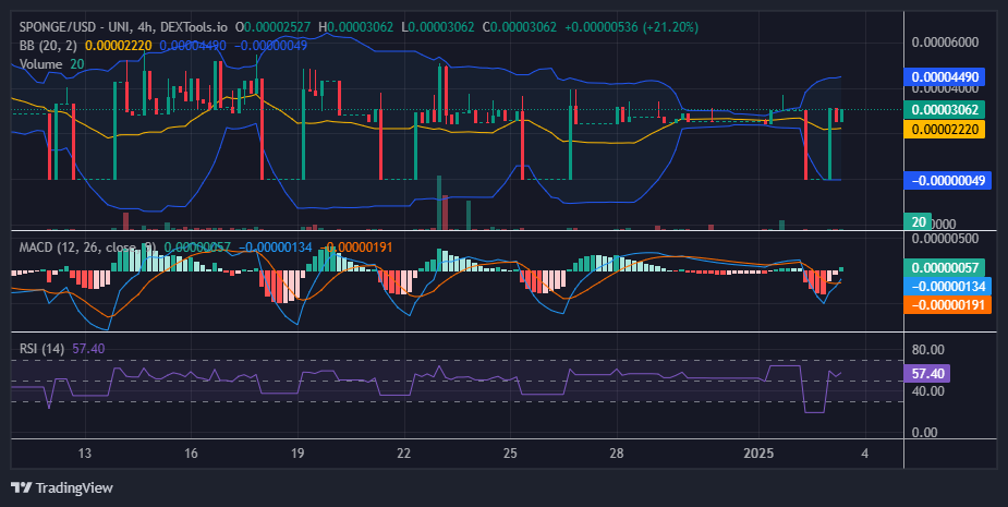 $SPONGE (SPONGE/USD) Market Analysis: Bulls and Bears in a Dynamic Standoff