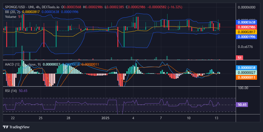 $SPONGE (SPONGE/USD): Resilient Amid Market Volatility