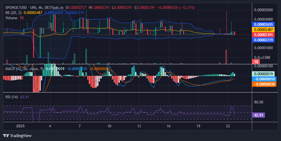 $SPONGE (SPONGE/USD) - A Brewing Storm Before the Breakout?