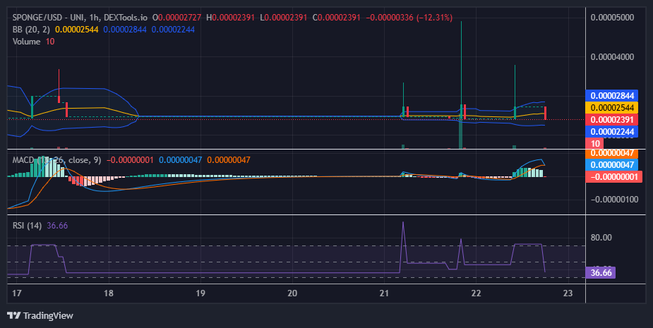 $SPONGE (SPONGE/USD) Coiled Like a Spring: Breakout Imminent?