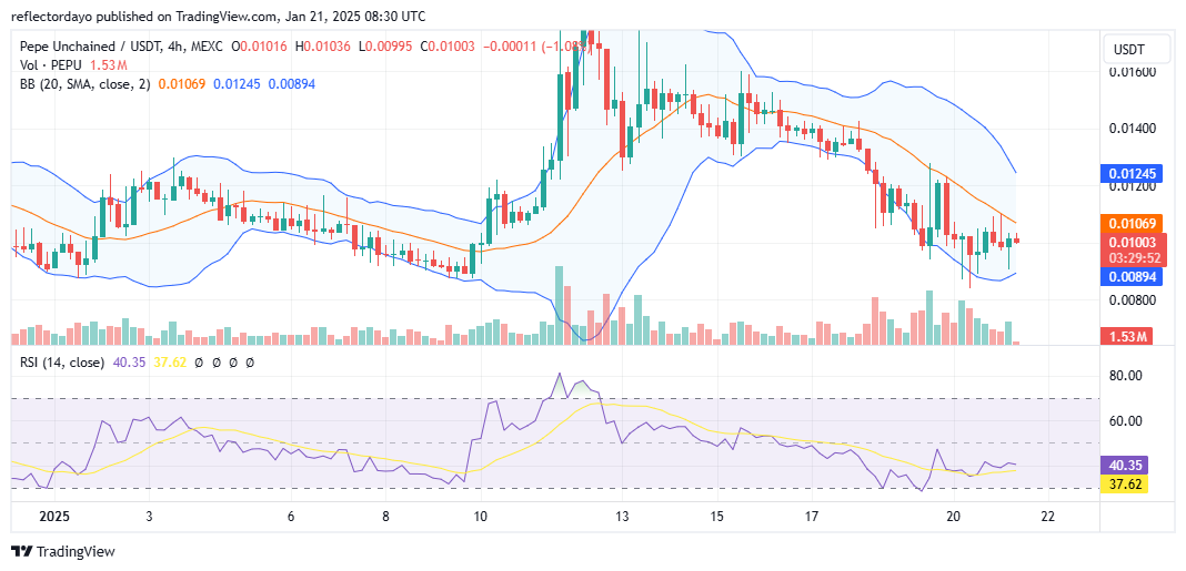Pepe Unchained (PEPUUSD) Plunges: A Buying Opportunity Below $0.009?