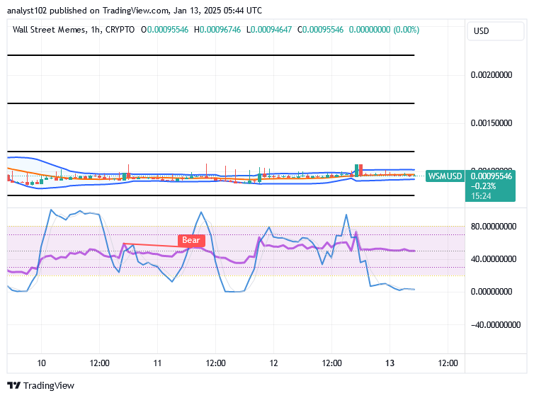 Wall Street Memes (WSM/USD) Price Bumps, Fine-Tuning a Base
