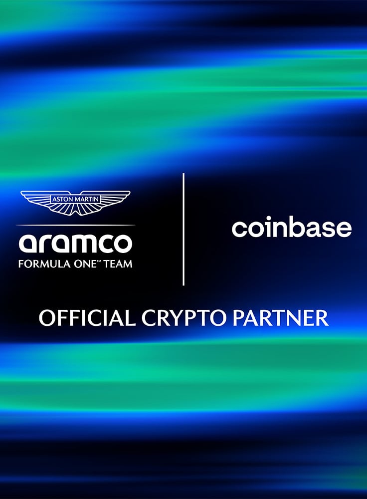 Coinbase Partners with Aston Martin Aramco for a Historic Cryptocurrency Deal