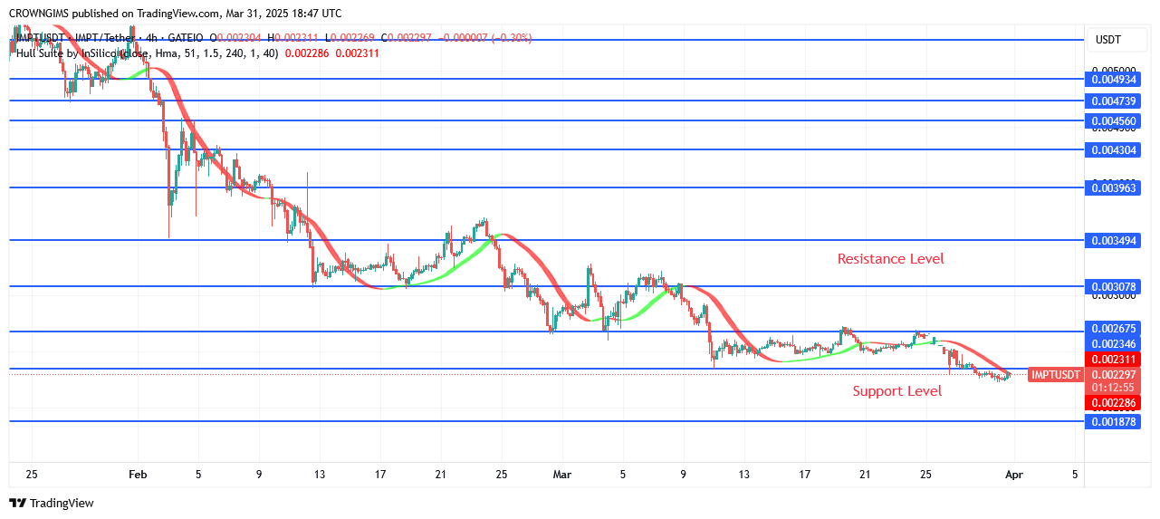 IMPTUSDT Price: Bulls Are Gaining Strength
