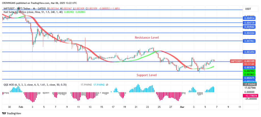 IMPTUSDT Price: Buyers Are in Control of Market