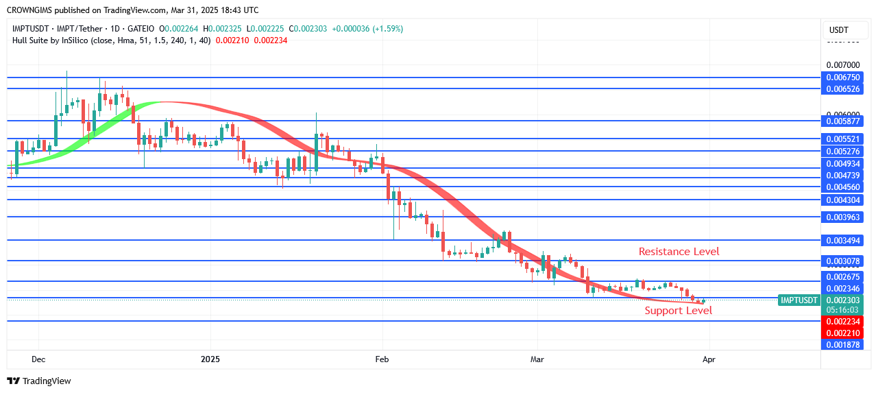 IMPTUSDT Price: Bulls Are Gaining Strength