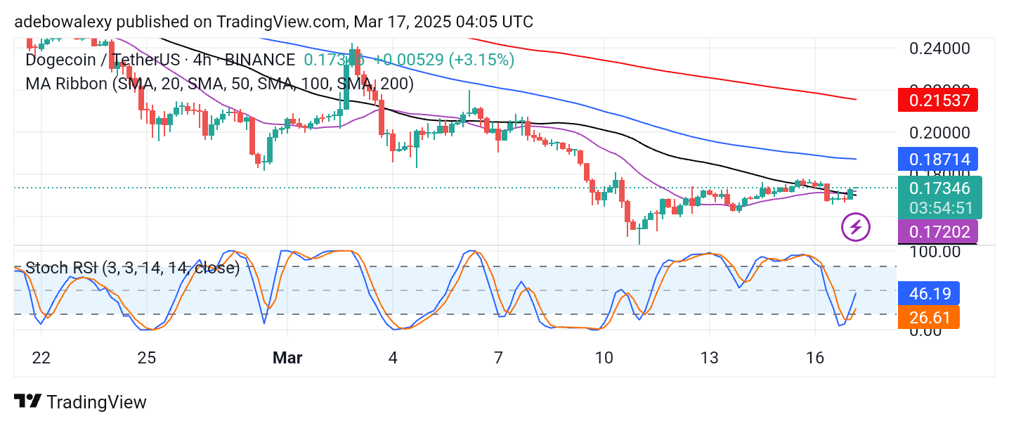 Dogecoin (DOGE) Price Prediction: DOGE/USDT Clinches Minor Profits