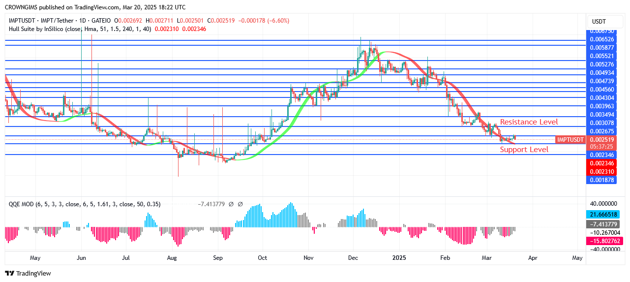 IMPTUSDT Cost Is Increasing Daily