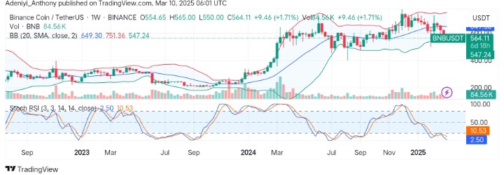 BNB (BNB/USDT) Maintains Bullish Strength as Market Eyes Key Levels