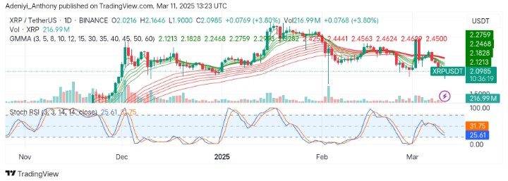 XRP (XRP/USDT) Eyes a Move Against the Tide