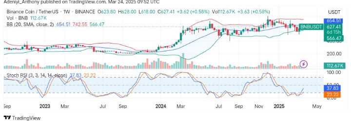 BNB (BNB/USDT) Prepares for More Potential Upside Gains