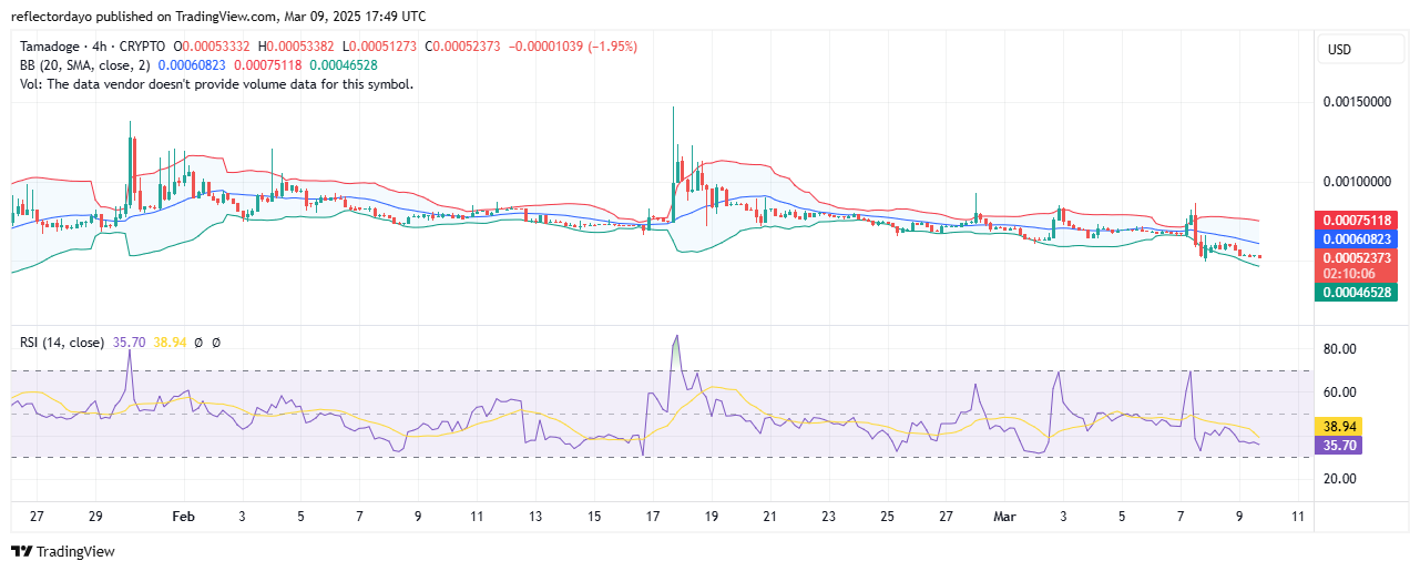 Tamadoge (TAMA/USD): Bulls Regain Strength at $0.0005 – Is a Rally on the Horizon?