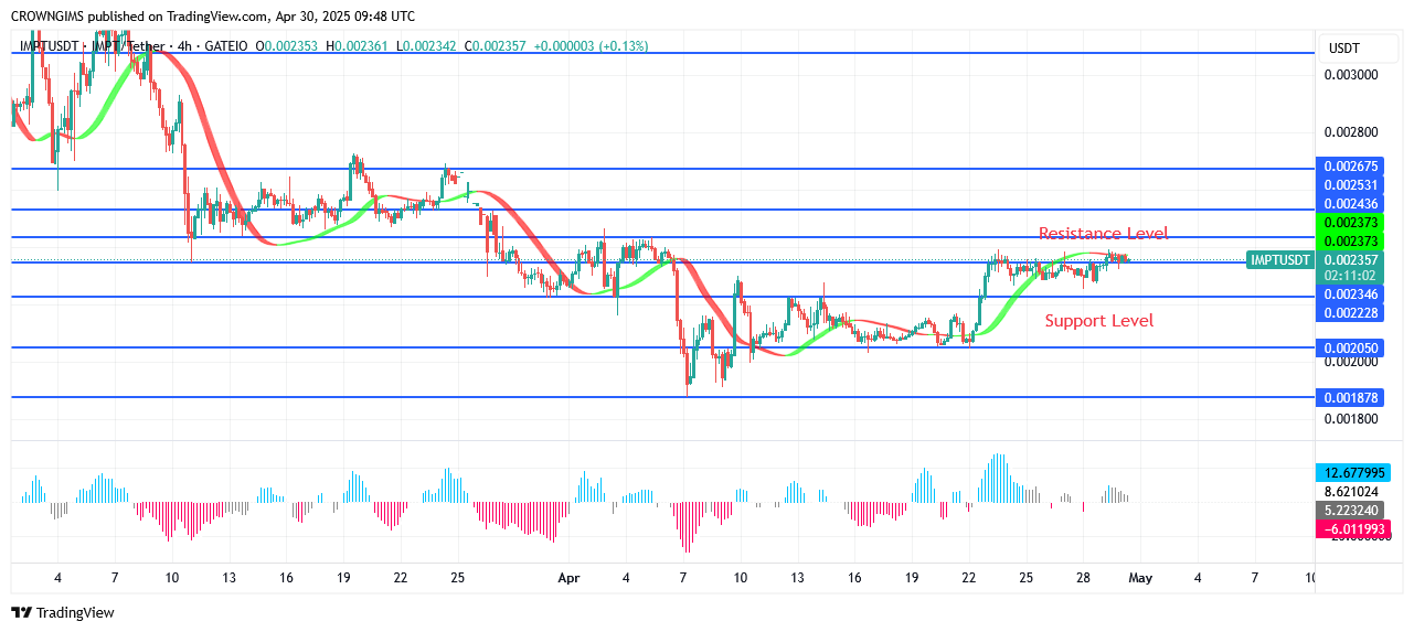 IMPTUSDT Price: Bullish Trend Continues