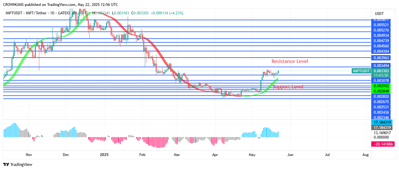 IMPTUSDT Price Increases as More Investors Join