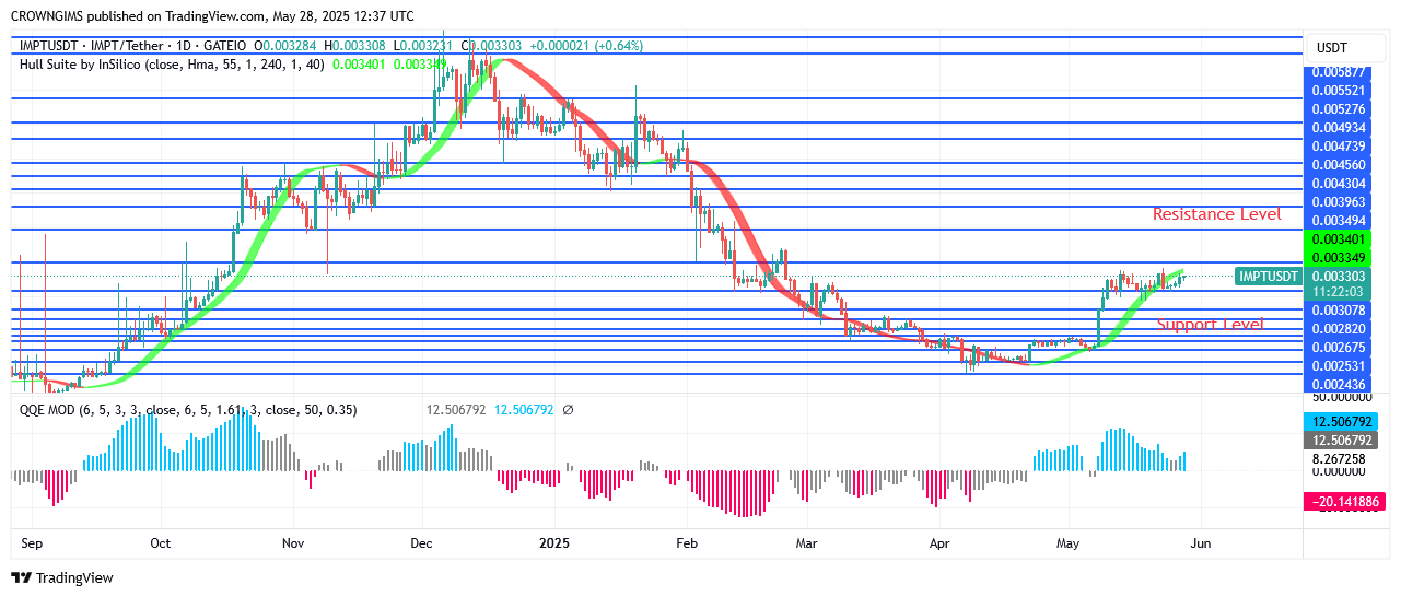 IMPTUSDT Price Is Going Higher