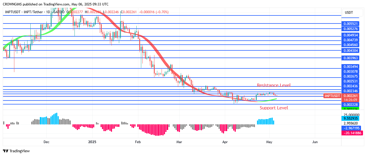 IMPTUSDT Price Is Rising in Line with Demand