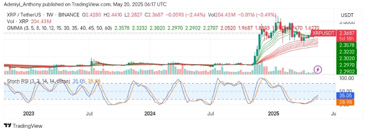 XRP (XRP/USDT) at a Crossroad: Will Bulls Regain Dominance Above Support?