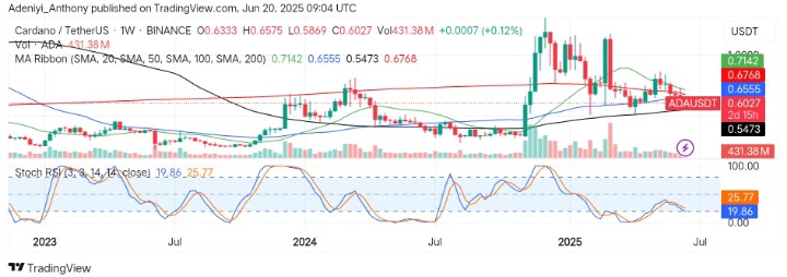 Cardano (ADA/USDT) Approaches Key Decision Zone: Can the Mid-term Bullish Structure Hold?