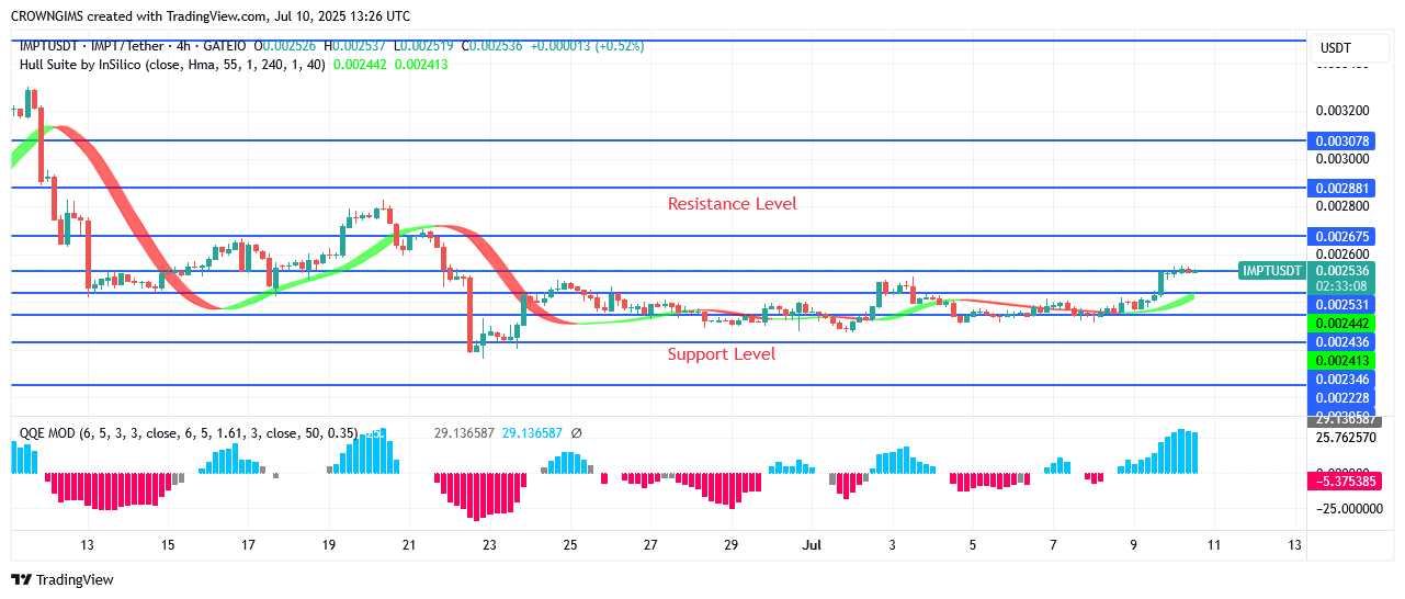 IMPTUSDT Price: Investors Are Beginning to Profit