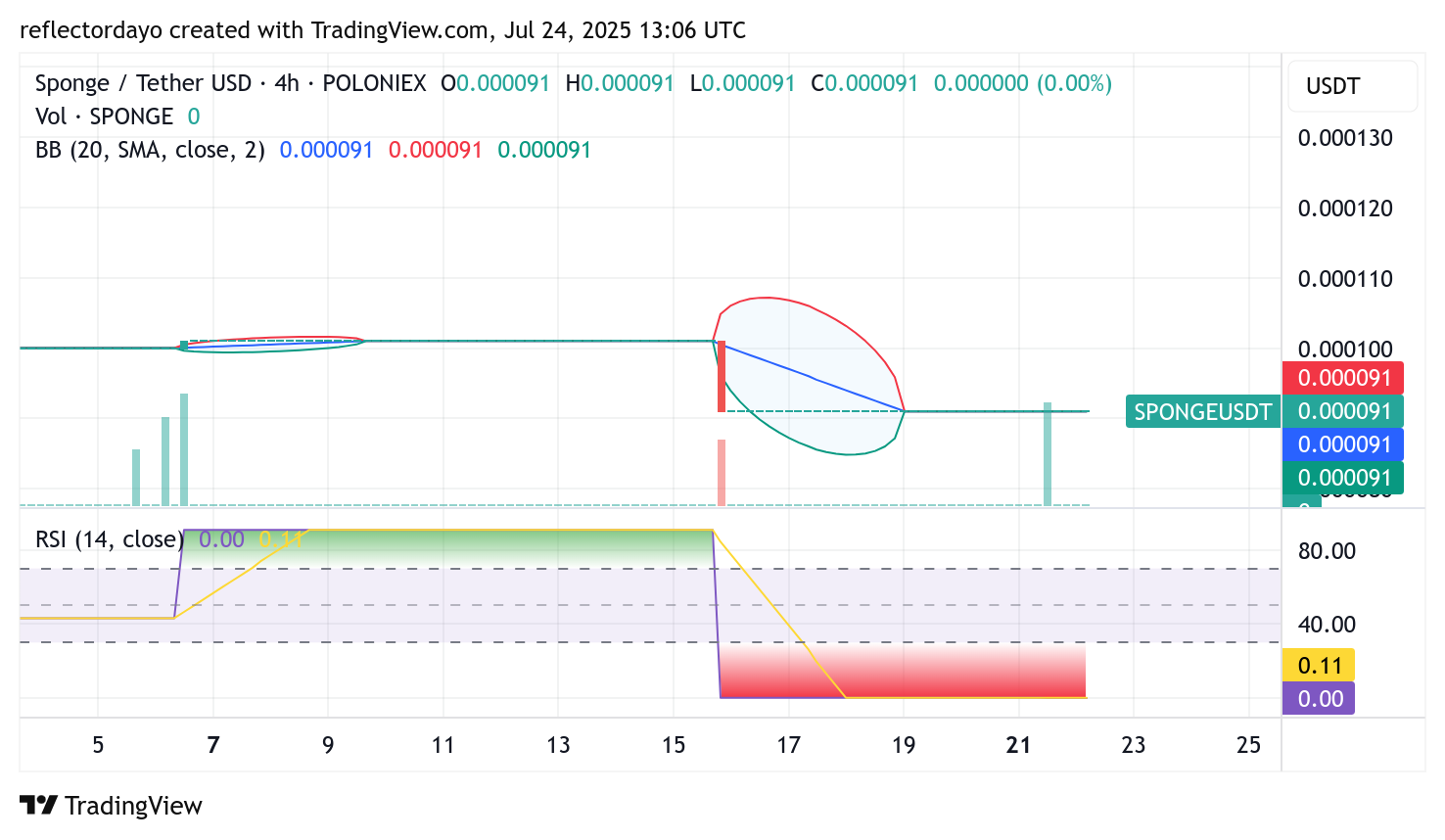 SPONGE/USD ($SPONGE) Market Outlook: Signs Point to a Rebound as Accumulation Grows at Key Support