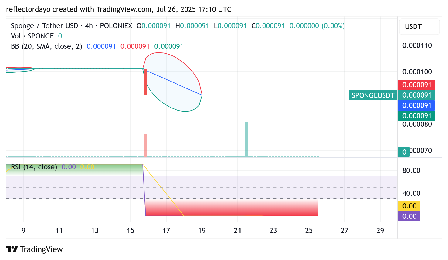 $SPONGE (SPONGE/USD): Signs of a Rebound? Exploring the Market’s Turning Point