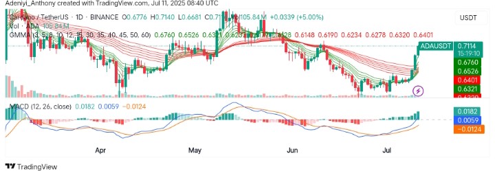 Cardano (ADA/USDT) Ready for a Fresh Upswing