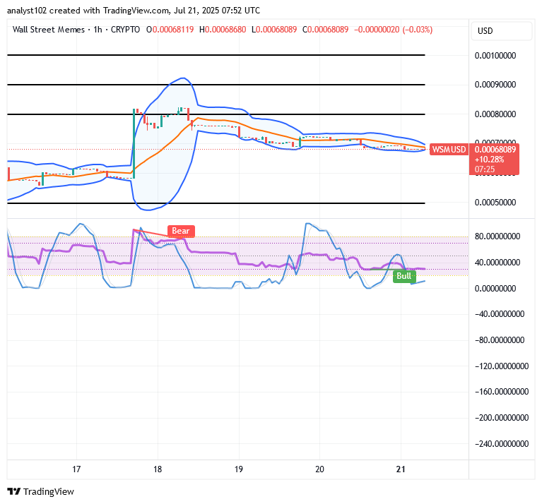 Wall Street Memes (WSM/USD) Price Firms Up, Igniting Fresh Bids