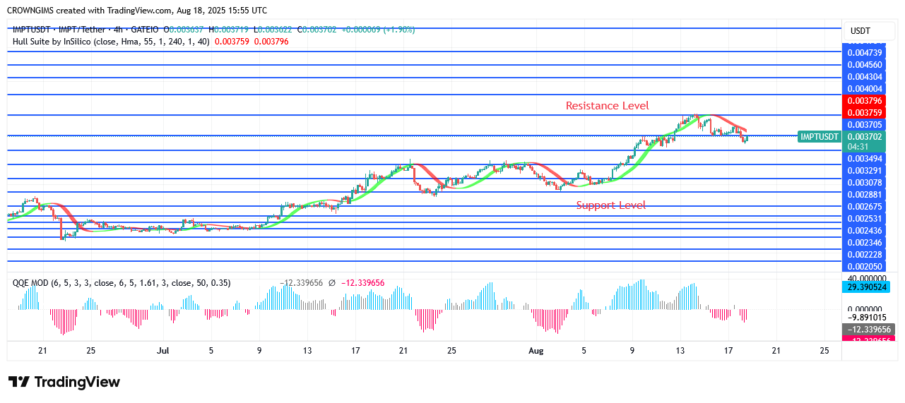 IMPTUSDT Price Is Rising To Reward Investors