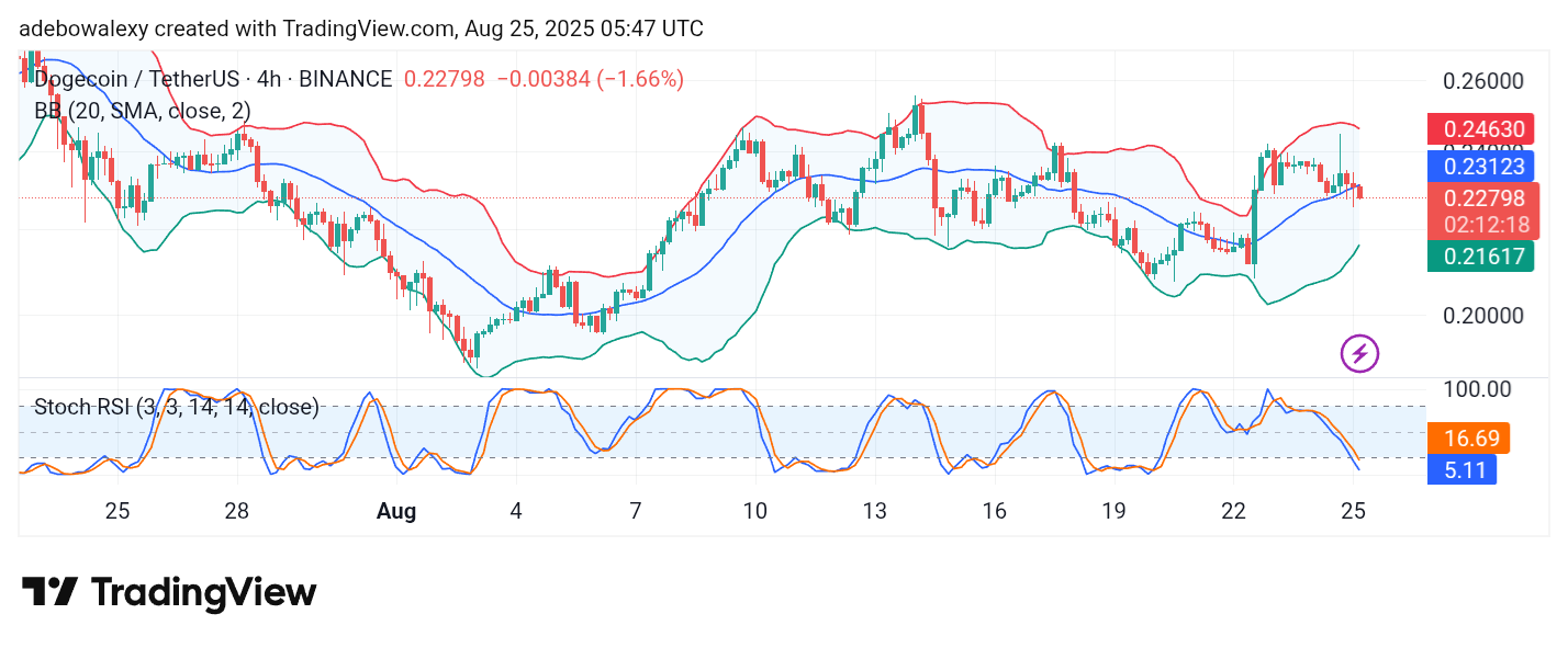 Dogecoin (DOGE) Price Prediction: DOGE/USDT Tests a Key Base Level