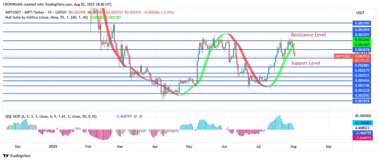 IMPTUSDT Price Is Rising to Attract More Customers